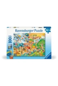 Puzzle dla dzieci 100 el. 2D 4 pory roku