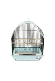 Klatka dla ptaków, niebiesko-czarna, o wym. 36 x 28.8 x 44cm