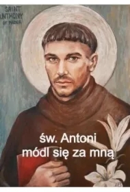 Magnes na lodówkę - Św. Antoni Padewski