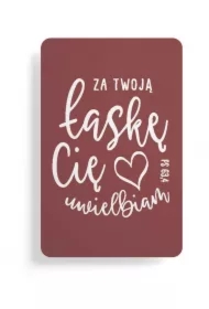 Magnes na lodówkę - Pan jest bliski mojemu sercu