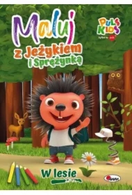 W lesie. Maluj z Jeżykiem i Sprężynką