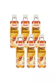 Shot na odporność Owoc róży, kurkuma, imbir 5 porcji Zestaw