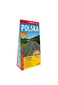 Comfort map Polska - mapa samochodowa 1:1 000 000