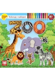 Koloruję i naklejam. Zoo