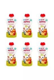 Mus owocowy Jabłka-Brzoskwinie-Owoce leśne po 6. miesiącu zestaw