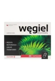 Węgiel na układ trawienny Suplement diety