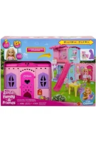Barbie Chelsea. Rozkładany domek dla lalek