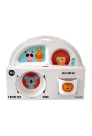 Zestaw naczyń dziecięcych z melaminy