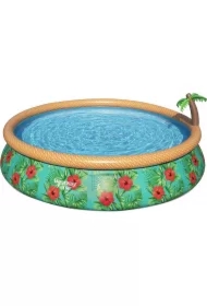 Basen rozpoowy Palma dmuchany kołnierz 457x84 B57416