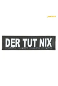 Naklejka na rzep 2 Julius-K9, S, DER TUT NI x
