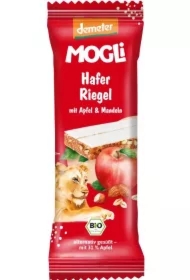 Baton owsiany jabłkowo - migdałowy demeter