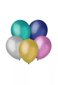 Balony metaliczne 23cm 100 szt