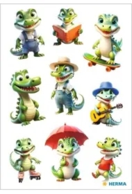 Naklejka Decor krokodylki