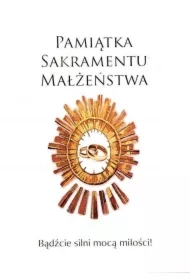 Pamiątka Sakramentu Małżeństwa