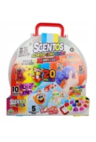 Masa plastyczna pachnąca walizeczka 20 szt