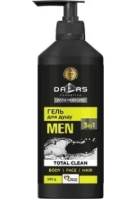 Żel pod prysznic 3w1 Men Total Clean