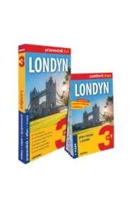Londyn - przewodnik 3w1 w.2024