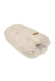 Legowisko dla kota, z przykryciem, beżowe, 58x42x10cm