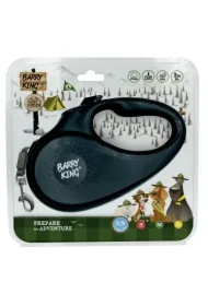 Smycz automatyczna dla psa czarna XS - sznurek 3m, do 8kg