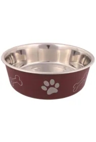 Miska metalowa z plastikową powłoką, o 23 cm