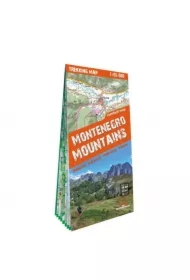 Trekking map Góry Czarnogóry1:65 000 lam w.2024