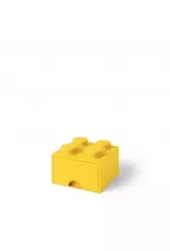 Szuflada klocek LEGO Brick 4 Żółta