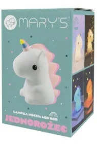 Lampka nocna LED RGB jednorożec