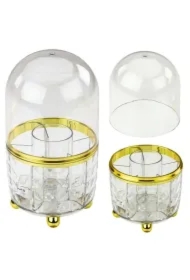 Organizer na pędzle i kosmetyki obrotowy 360