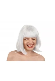Peruka Kleopatra biała