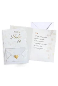 Karnet Ślub koperta