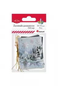 Karnety prezentowe Boże Narodzenie 50x70mm 8 szt