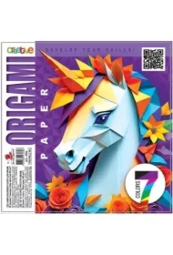 Papier do origami 190x190 35 arkuszy 80g/m2 Jednor