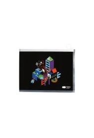 Teczka z tworzywa z suwakiem ME&CITY, B5