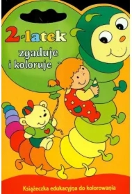 2-latek zgaduje i koloruje