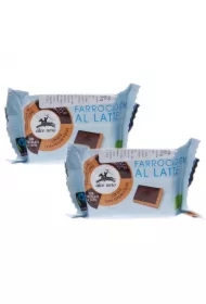 Herbatniki orkiszowe z mleczną czekoladą fair trade Zestaw