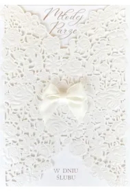 Karnet Ślub laser KP-288