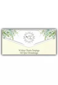 Karnet-koperta Chrzest od Ojca Chrzestnego