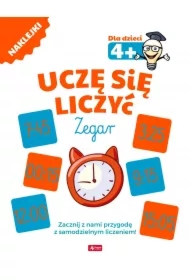 Uczę się liczyć. Zegar 4+