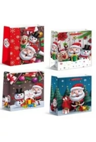 Torebka upominkowa XL Boże Narodzenie MIX