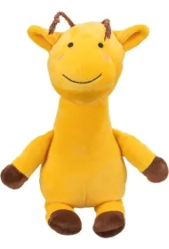 Żyrafa, zabawka, dla psa, plusz, 30 cm, z dźwiękiem