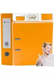 Segregator A4/75mm żółty