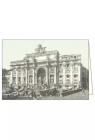 Karnet z kopertą ITW 002 Roma Fontana di Trevi