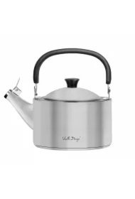 Czajnik z gwizdkiem Diamante stalowy matowy 27855