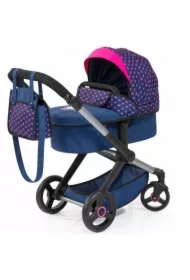 Wózek dla lalek granatowy XEO
