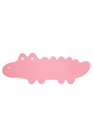 Mata antypoślizgowa krokodyl różowa