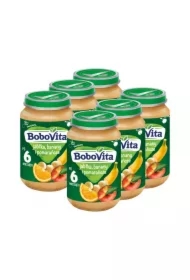 Jabłka banany i pomarańcze po 6 miesiącu Zestaw