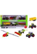 Zdjęcia - Auto dla dzieci Farma zestaw traktor, kombajn, przyczepy 1005985 