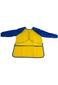 Fartuszek Sleeve żółto-niebieski