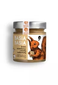 Krem orzechowy z białą czekoladą