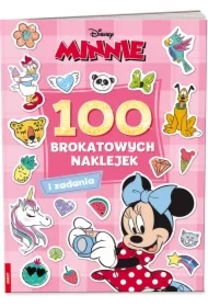 Minnie. 100 Brokatowych naklejek